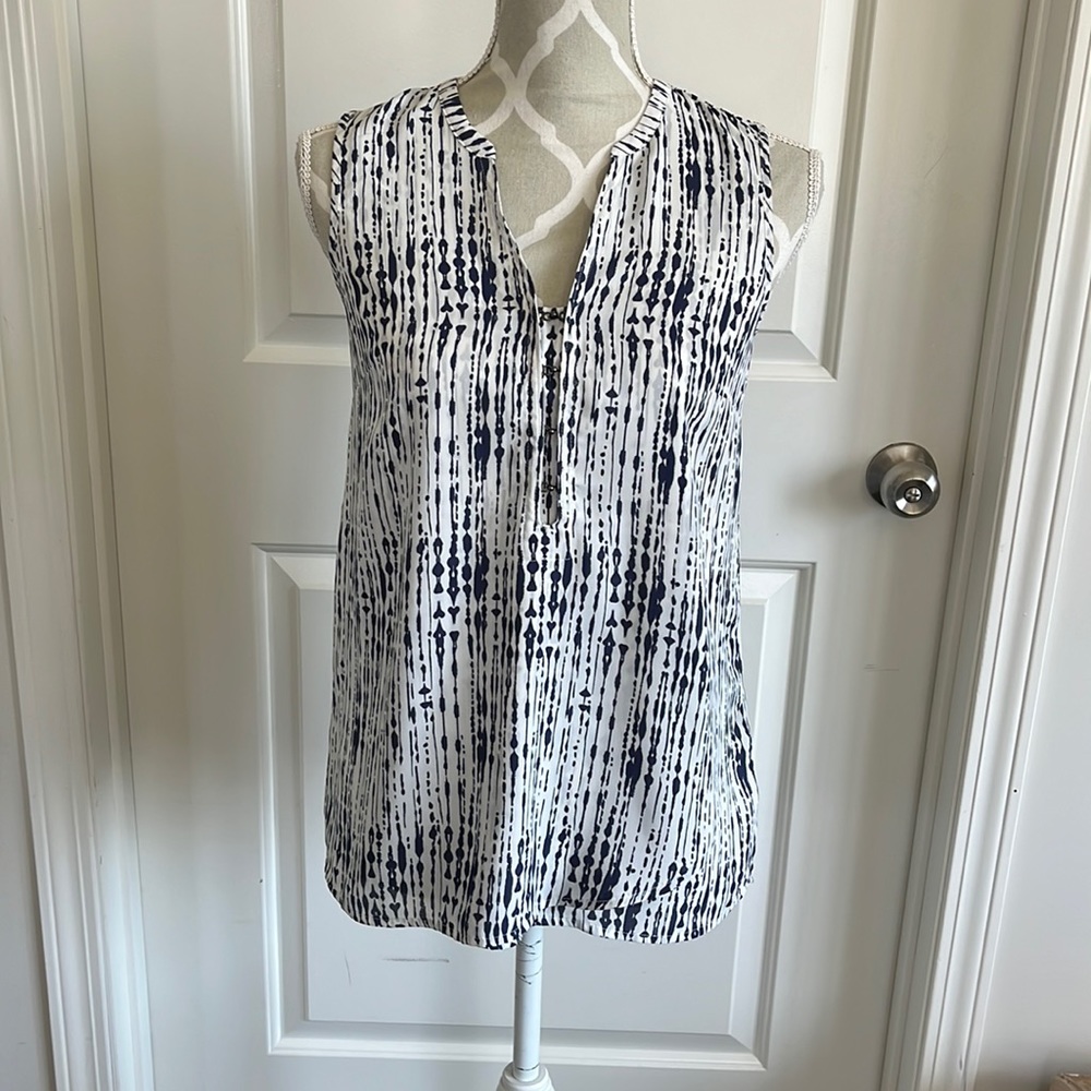 Maurices sheer toggle button blouse size xs